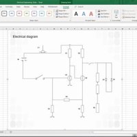 How To Create Electrical Wiring Diagram In Excel Sheet