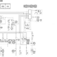 Yamaha Grizzly 700 Color Coded Wiring Diagram
